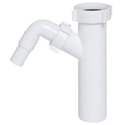 Image de Drainer Piège Connecteur Tuyau 1 1/2&quot; BSP x 40mm Avec Unique Entrée Lave