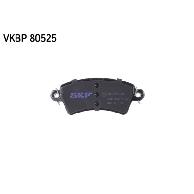 Image de SKF VKBP 80525 Jeu de plaquettes frein non préparé pour indicateur d&#039;usure PEUGEOT: 206 3/5 portes, CITROËN: Xsara 5 Coupe