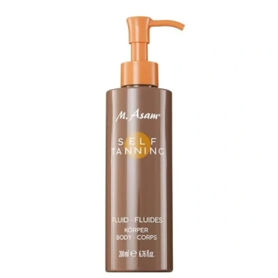 Image de M. Asam SUN Self Tanning Autobronzant pour le corps (200ml) à l&#039;effet immédiat, bronzage naturel et longue durée, hydratation intense, fluide la texture légère, toutes peaux tous âges