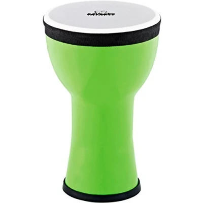 Image de NINO Percussion Mini Djembe Elements Vert pomme (NINO EMDJ GA)