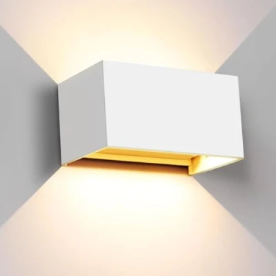 Image de Kingwei 20W Applique Murale Interieur Avec Angle de Faisceau Réglable Lampe Blanc Chaud 3000K Exterieur Etanches IP65 luminaires Extérieur