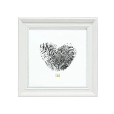 Image de Deknudt Frames S45HF1 Cadre Photo avec Filet Perlé Bois Blanc 13 x cm