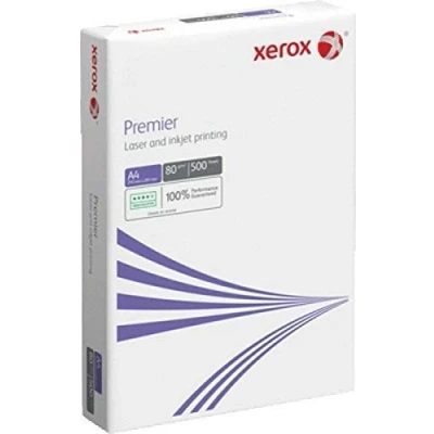 Image de 1 Ramette de Papier pour imprimante A4 XEROX 500 feuilles 80 g blanc Multiusage Laser, Jet d’Encre et copieurs
