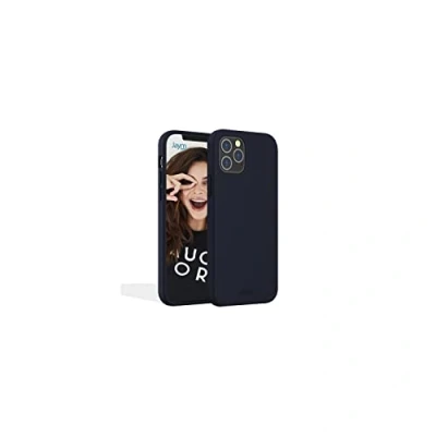 Image de JAYM Coque Silicone Premium Bleue pour Apple iPhone 13 Pro [Compatible Magsafe] 100% et Microfibre Renforcée Ultra Doux Neuf