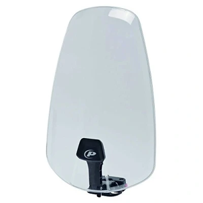 Image de Polisport 8631300002 Bulle avec Adaptateur pour sièges Avant Guppy Mini, Bubbly Mini + et BIBLY Junior Une Plus Grande Protection de l&#039;enfant en Couleur Transparent