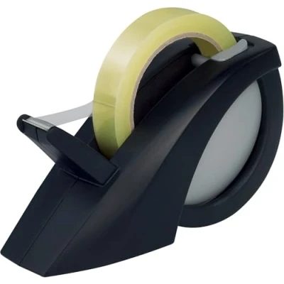 Image de Maped Dévidoir Compact Pro pour Ruban adhésif Expert Green 12 mm x 33 m, 19 66 m Antidérapant Socle Lesté Coloris Noir/Gris 750001