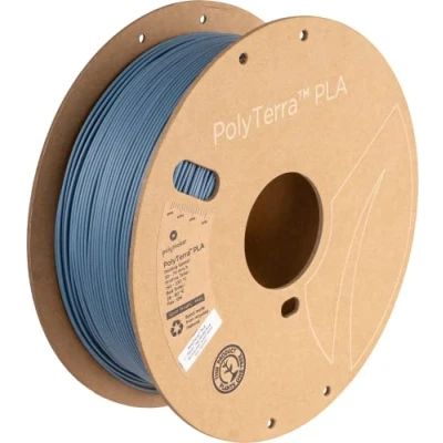 Image de Polymaker PolyTerra PLA Muted Series 1.75mm 1kg Bleu