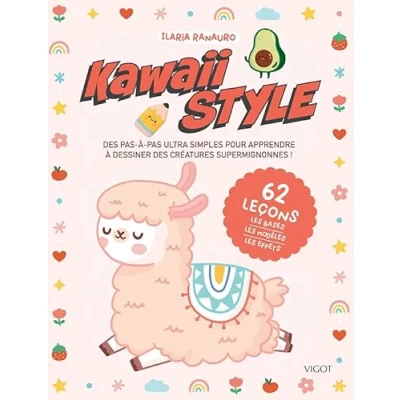 Image de Kawaii style: des pas à ultra simples pour apprendre dessiner créatures supermignonnes !