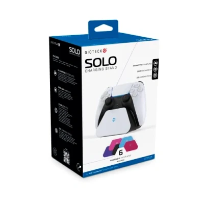Image de Gioteck Solo Charging Stand (6 Colours) For PS5 DualSense Wireless Controllers