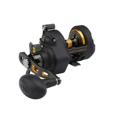 Image de Penn Fathom II Star Drag RH 12 Moulinet casting