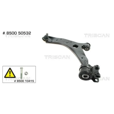 Image de TRISCAN 8500 50532 Bras de suspension avec rotule suspension, support en caoutchouc barre oscillant transversal 18, 15 MAZDA: 3 5 portes,