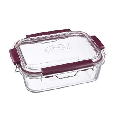 Image de Kilner 1.4 Litre Chill Cook Transport empilable récipient à Nourriture en Verre, Transparente