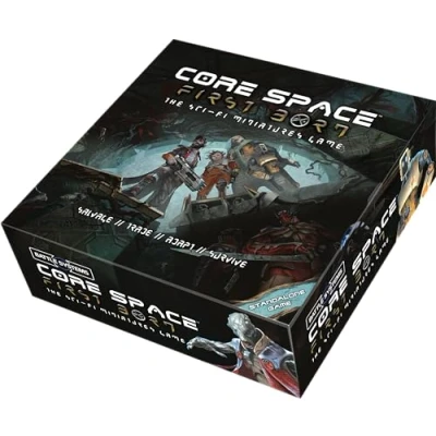 Image de Battle Systems Core Space First Born Jeu de société Miniature Sci FI Figurines Cyberpunk 28 mm 40K Wargaming Terrain Table modulaire 3D (Firstborn Starter)