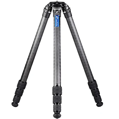 Image de Leofoto Summit Trépied en Carbone Max. Hauteur : 213.5 cm Min. 7.2 pour Les objectifs Lourds et de Grande Taille LM 404CL