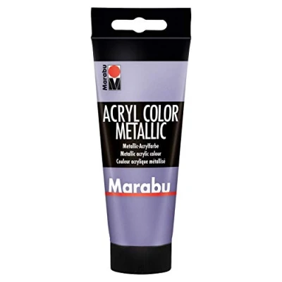 Image de Marabu Peinture Acrylique crémeuse à Base d&#039;eau, séchage Rapide, résistante la lumière, imperméable l&#039;eau, Application avec Pinceau et éponge sur Toile, Papier Bois, 100 ML