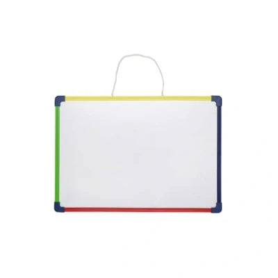 Image de MAUL Tableau blanc MAULfun 28x40cm magnétique à accrocher pour le bureau et home office portable écrire, peindre, dessiner Inscriptible des deux côtés Multicolore