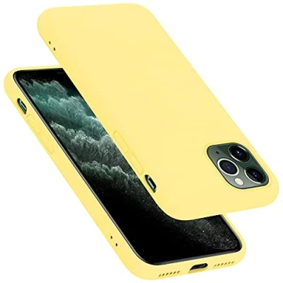 Image de Coque pour Apple iPhone 11 PRO MAX en LIQUID YELLOW Housse de protection Étui silicone TPU flexible Neuf