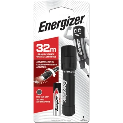 Image de Energizer Lampe de Poche X Focus LED, Torche avec Faisceau Ajustable, Robuste et Résistante