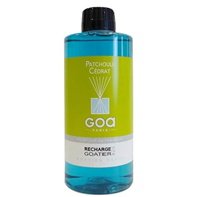 Image de recharge goa Bouteille 500ml patchouli cédrat