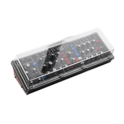 Image de Decksaver Coque pour Behringer Modèle D (Soft Fit) Couvercle de Protection en Polycarbonate Super Durable Couleur Transparente fumée, fabriquée au Royaume Uni Le Choix des producteurs Une