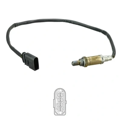 Image de DELPHI ES21120 12B1 Sonde lambda doigt, chauffé VOLKSWAGEN: Golf 4, Polo III 3/5 portes, Lupo / 3L, AUDI: A3 portes