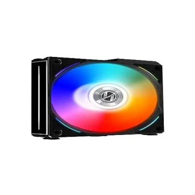 Image de Lian Li UNI Fan AL120 RGB PWM Lüfter 120mm, Schwarz