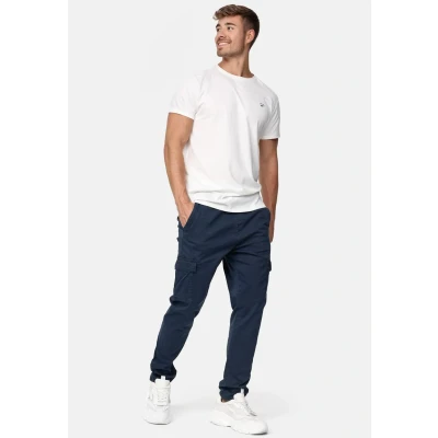 Image de Indicode Jeans Broadwick Pantalon cargo, Homme, Taille: Large, Navy
