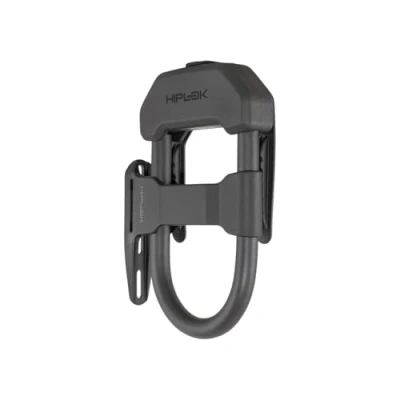 Image de HIPLOCK LUCCHETTO HIPLOK DXF BLK + Frame Clip ACC Temp 14M Unisex Adult, Black, Zone de Fermeture : 15 cm x 8,5