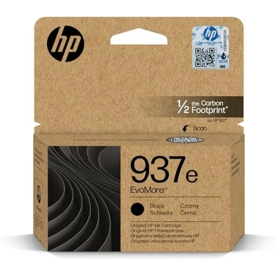 Image de HP 937e Cartouche d’Encre Authentique Noir EvoMore