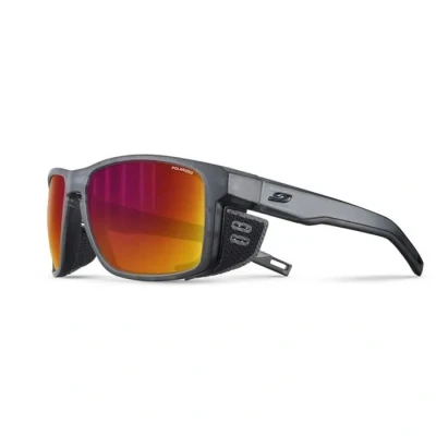 Image de Julbo Mixte Shield Lunettes De Soleil, Noir/Noir, Taille unique EU