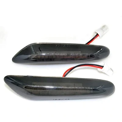 Image de Clignotant fumé de marqueur latéral dynamique LED pour BM W E90 E91 E92 E60 E87 E82 E46