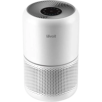 Image de LEVOIT Purificateur d&#039;Air Masion avec HEPA Filtre, CADR 187m3/h, 360 Purifier, 24dB Mode Veille, 100%Sans Ozone, 3 Vitesses, Minuterie, Capturer la Fumée Pollen Poussière Core 300