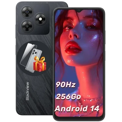 Image de Smartphone Blackview WAVE 8 Android 14 12 Go 256 8+256 noir