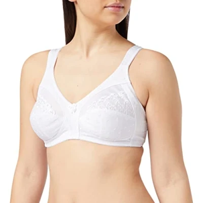 Image de Sassa Soft BH Funktion Soutien Gorge de Tous Les Jours, Blanc Weiß (Weiß 00100), 135EE Femme