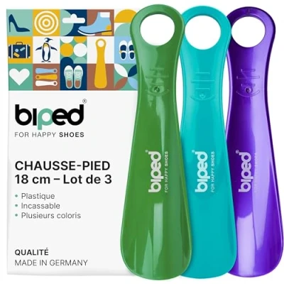 Image de biped Set de 3 chausse pieds en plastique 18 cm pied fabrication allemande z1570(grape)