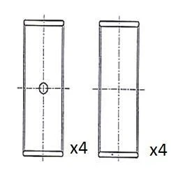 Image de Coussinet de bielle FAI AutoParts BB2041 STD
