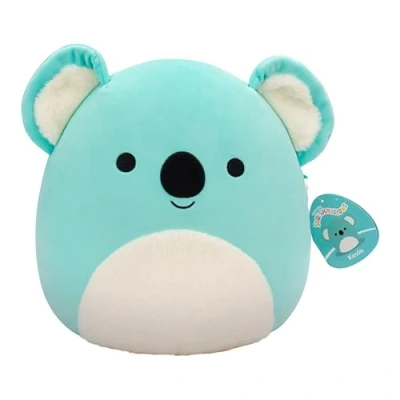 Image de Squishmallows SQCR06576 Kevin Le Koala Turquoise 30 cm, Peluche Officielle Jazwares, Doudou Super Doux