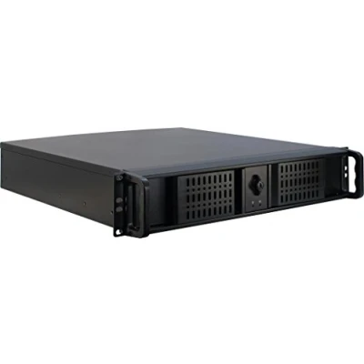 Image de Inter Tech IPC 2U 2098 SK Rack montable micro ATX pas d&#039;alimentation (ATX) USB