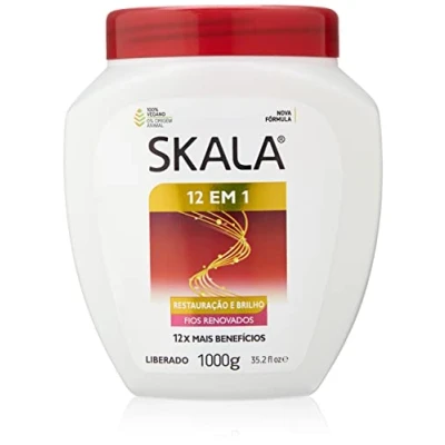 Image de SKALA EXPERT Masque/Crème Conditionnante &quot;12 en 1&quot; 1000 ml 100% Vegan Restaure et nourrit les cheveux combat principaux signes de dommages.