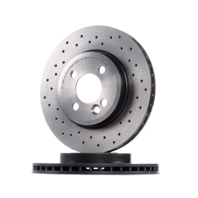 Image de BREMBO XTRA LINE 09.A761.1X Disque de frein 280 22 4 percé/revêtement int. revêtu à haute teneur en carbone MINI: 3/5 portes, Clubman, Cabriolet