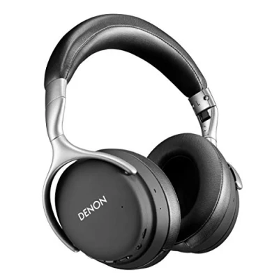 Image de Denon AH GC30 Casque sans Fil avec réduction du Bruit (ANC), Bluetooth, résolution Hi Res, Microphone, 20 Heures d’autonomie de la Batterie, Noir