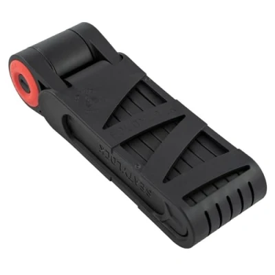 Image de Voxom Foldylock Forever Antivol pour vélo, Noir/doré, Compacte