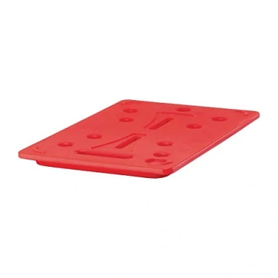 Image de Cambro Camwarmer GN 1/1 Plaque chauffante en polypropylène pour EPP160, EPP180, EPP180LH, EPP300 et EPP400 Rouge 53 x 32,5 3 cm