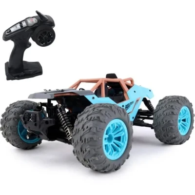 Image de TURBO CHALLENGE 4X4 Skeleton Elite Speed 099181 Voiture Télécommandée Bleu et Orange 1/14 Prêt à Rouler Batterie Rechargeable Piles incluses Plastique À Partir de 8 Ans