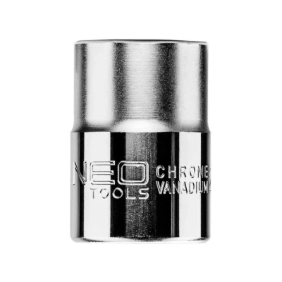Image de NEO TOOLS 08 304 Clé à douille 3/4 3124 24 mm Acier chrome vanadium hexagonale