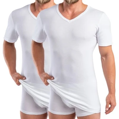 Image de HERMKO , Taille:5 (XL), Couleur:Blanc