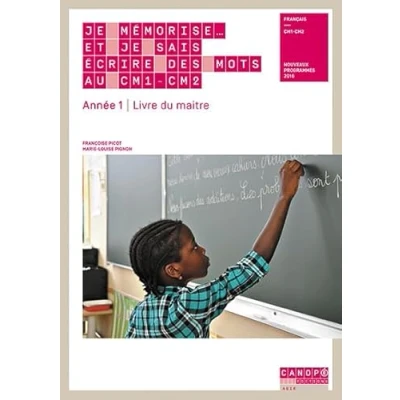 Image de je mémorise et sais écrire des mots CM1 CM2 Année 1 : Livre du maître + cahier de l&#039;eleve d’occasion Bon