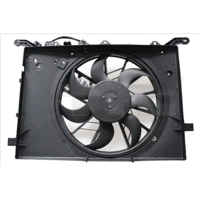 Image de TYC 838 0008 ventilateur Moteur 420 270 avec cadre du de radiateur (encadrement) appareil commande VOLVO: V70 2