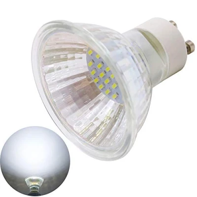 Image de Xindaxin Ampoule LED GU10 1,5 W équivalent 15 Blanc froid 6000 K Angle d&#039;éclairage 120