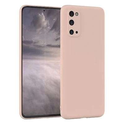 Image de EAZY CASE Coque de Protection en silicone pour Samsung Galaxy S20 Vieux Rose souple Résistant aux chocs Avec l&#039;appareil photo Fine TPU Bumper pastel